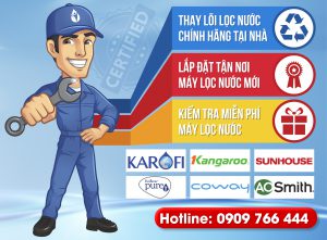 Những tiêu chí để tìm một đơn vị thay lõi lọc nước chất lượng và uy tín?